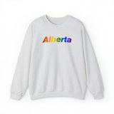 Alberta Pride Gradient Sweater: LGBTQ+ Designed Sweatshirt