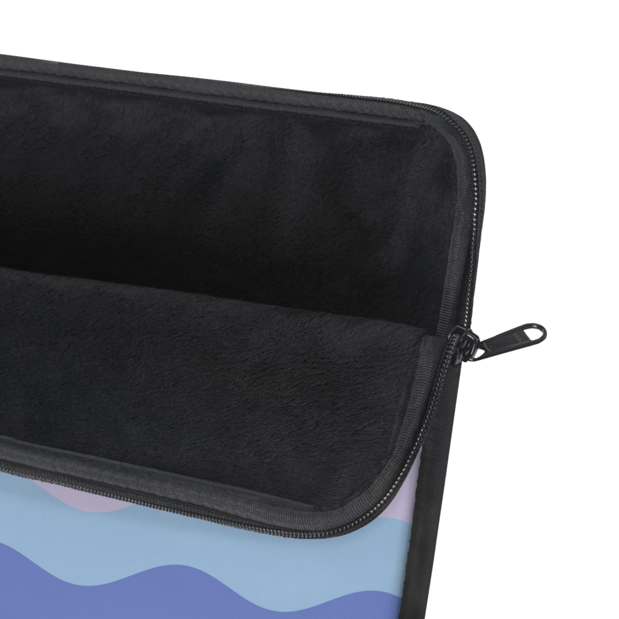 Bigender Pride Flag Laptop Sleeve: Ripple Print Protective Case