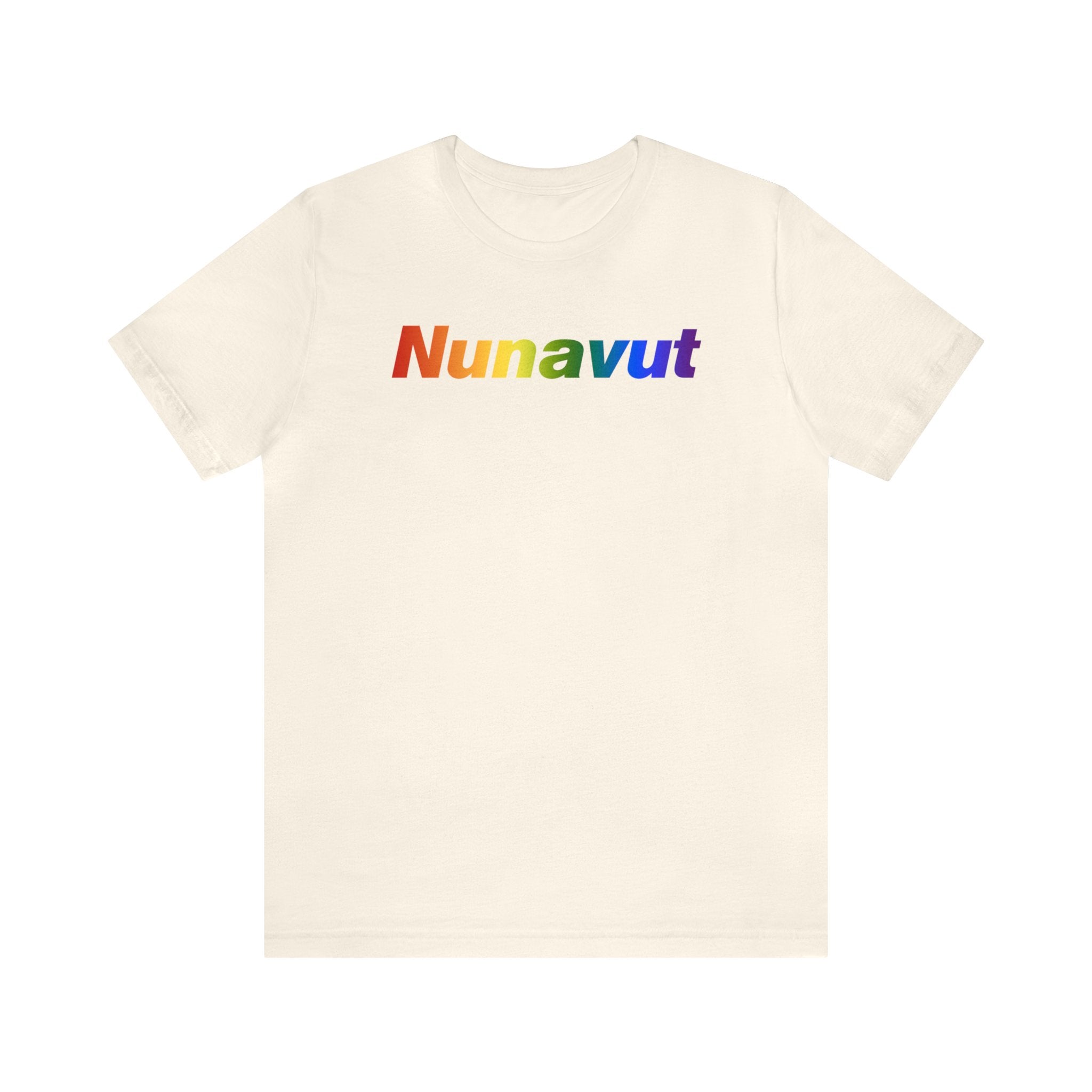 Nunavut Pride Gradient T-Shirt: LGBTQ+ Designed Tee