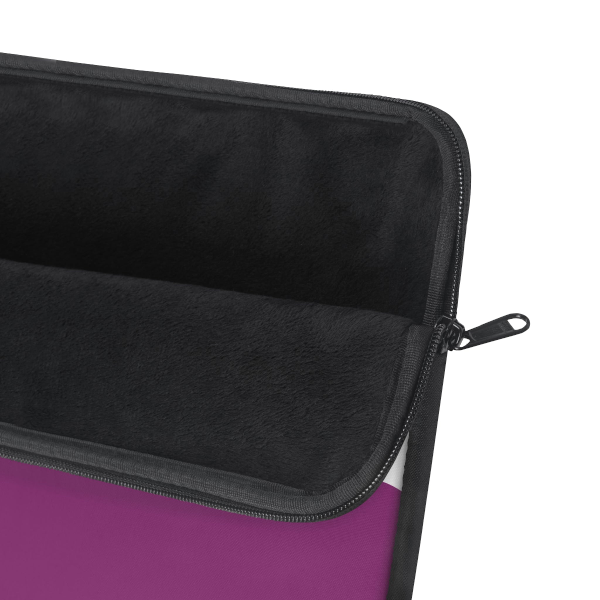 Asexual Pride Flag Laptop Sleeve: Ripple Print Protective Case