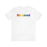 Nunavut Pride Gradient T-Shirt: LGBTQ+ Designed Tee