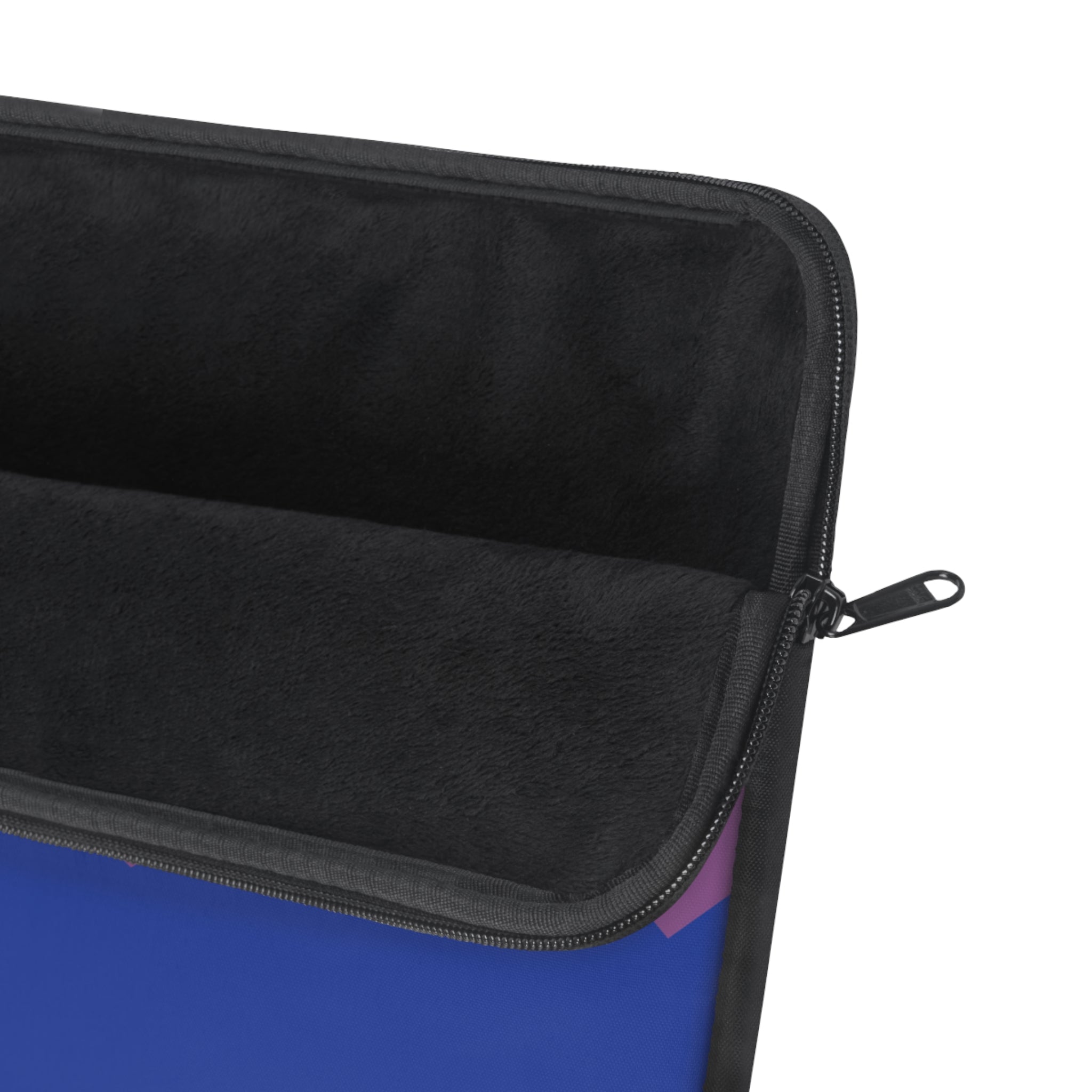 Bisexual Pride Flag Laptop Sleeve: Wavey Print Protective Case