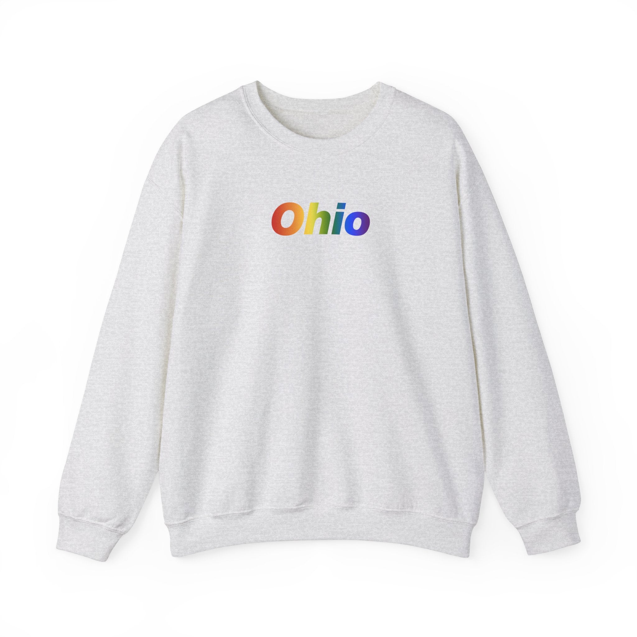 Ohio Sweatshirt: Vibrant Pride Gradient Design