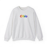 Ohio Sweatshirt: Vibrant Pride Gradient Design