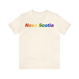 Nova Scotia Pride Gradient T-Shirt: LGBTQ+ Designed Tee
