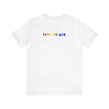 Iowa is Gay Pride T-Shirt: LGBTQ+ Flag Gradient Tee