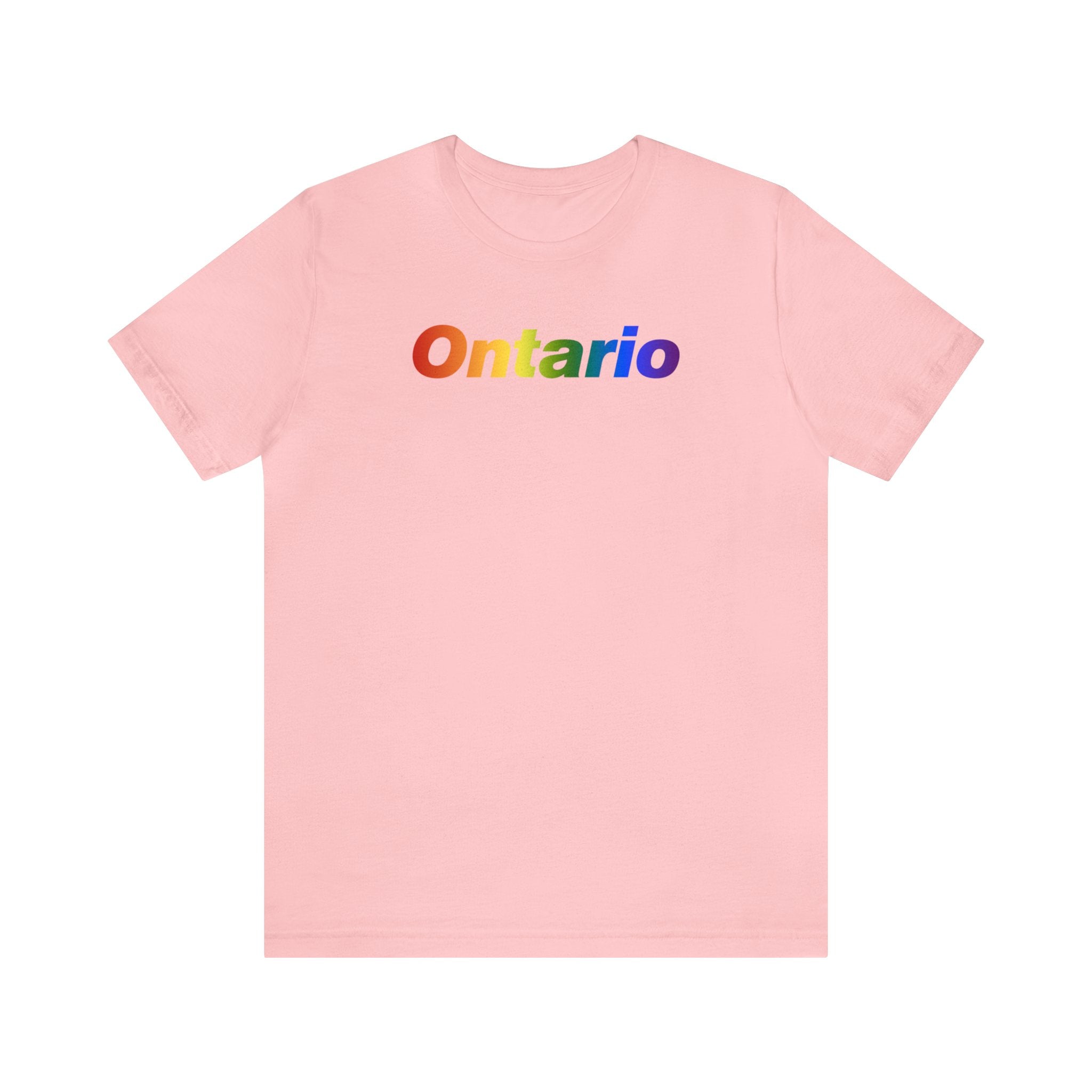 Ontario Pride Gradient T-Shirt: LGBTQ+ Designed Tee