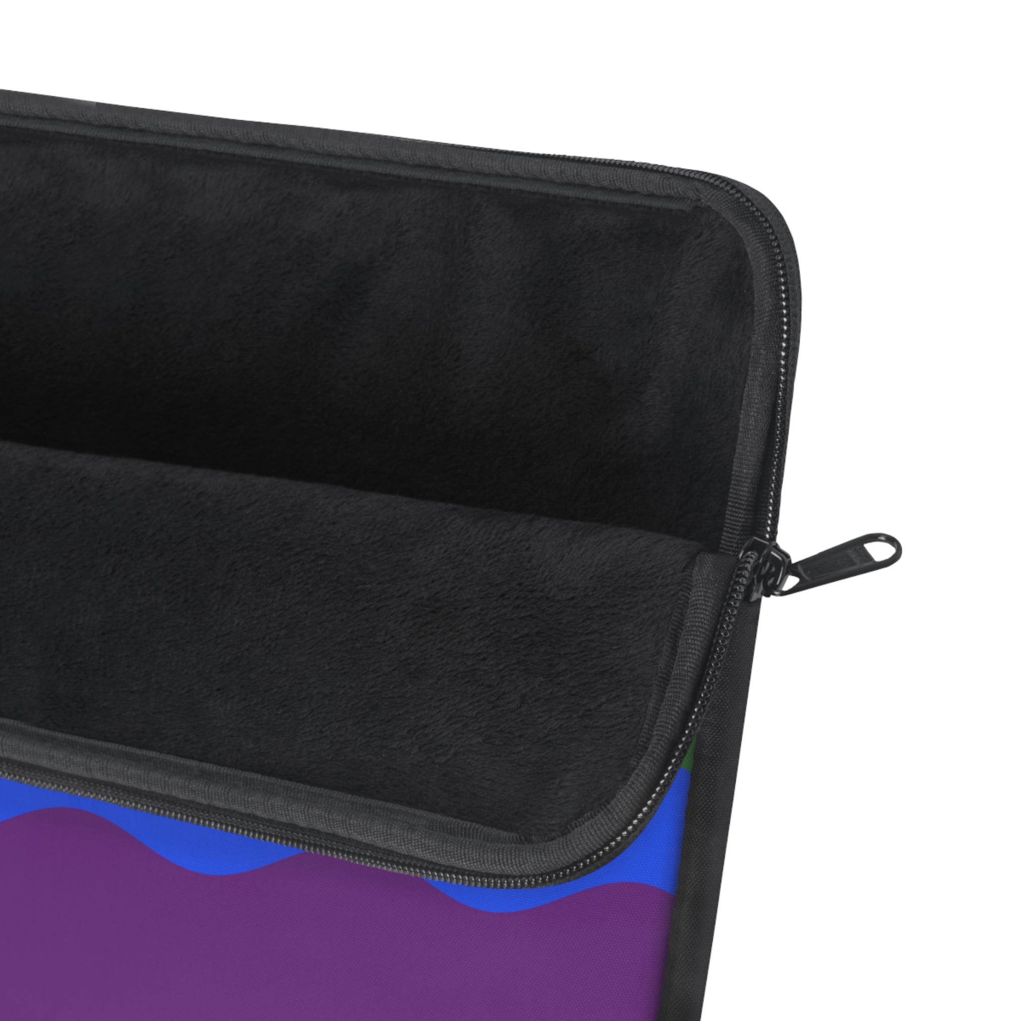 Pride Flag Laptop Sleeve: Ripple Print Protective Case