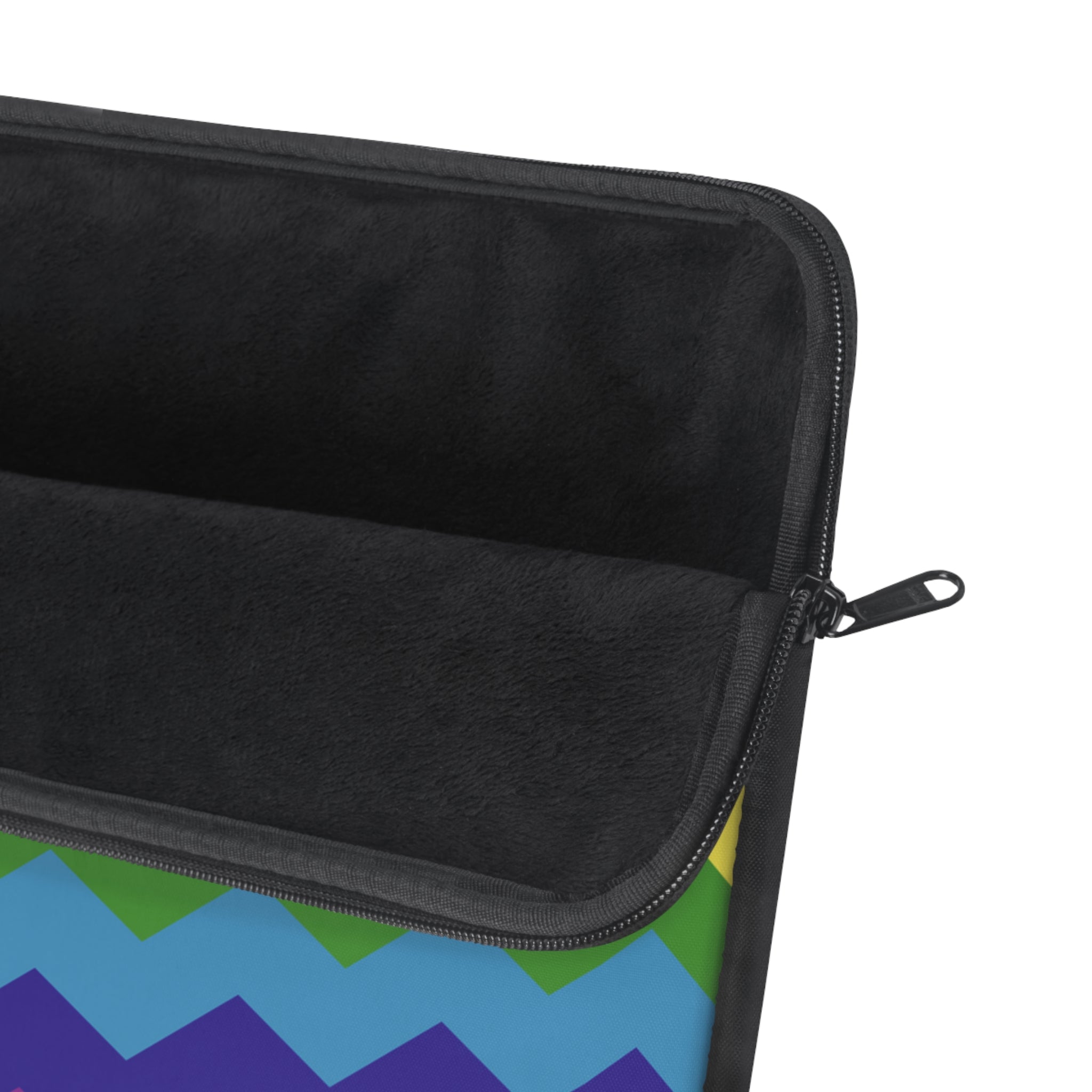 Gilbert Baker Pride Flag Laptop Sleeve: Wavey Print Protective Case