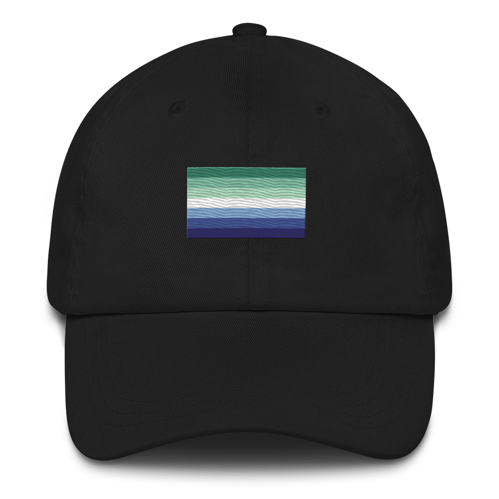 Gay Pride Flag Embroidered Hat