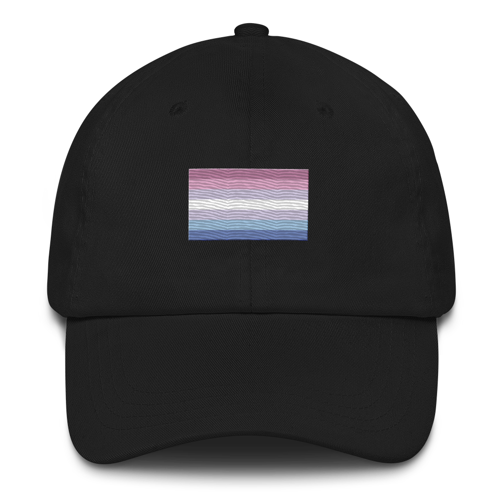 Bigender Pride Flag Embroidered Hat