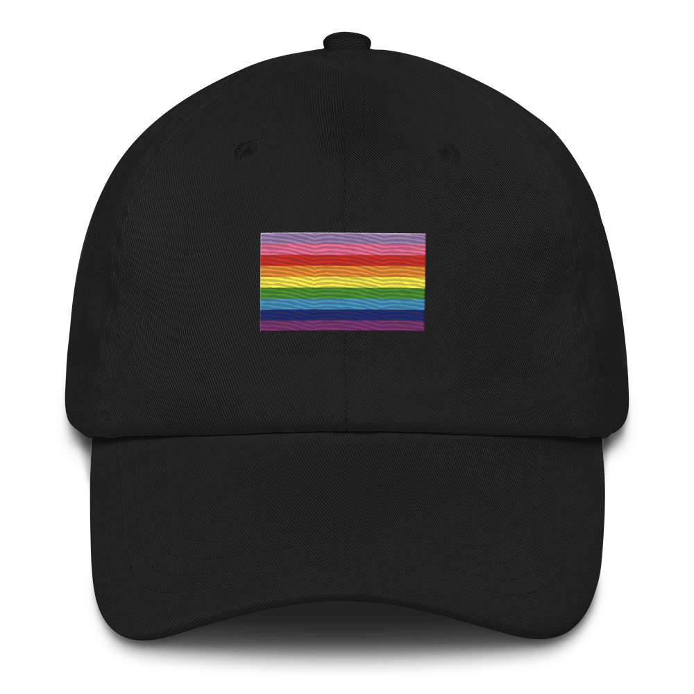 Gilbert Baker Pride Flag Embroidered Hat
