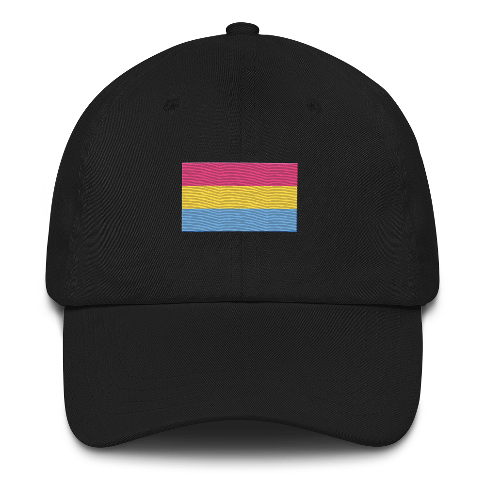 Pansexual Pride Flag Embroidered Hat