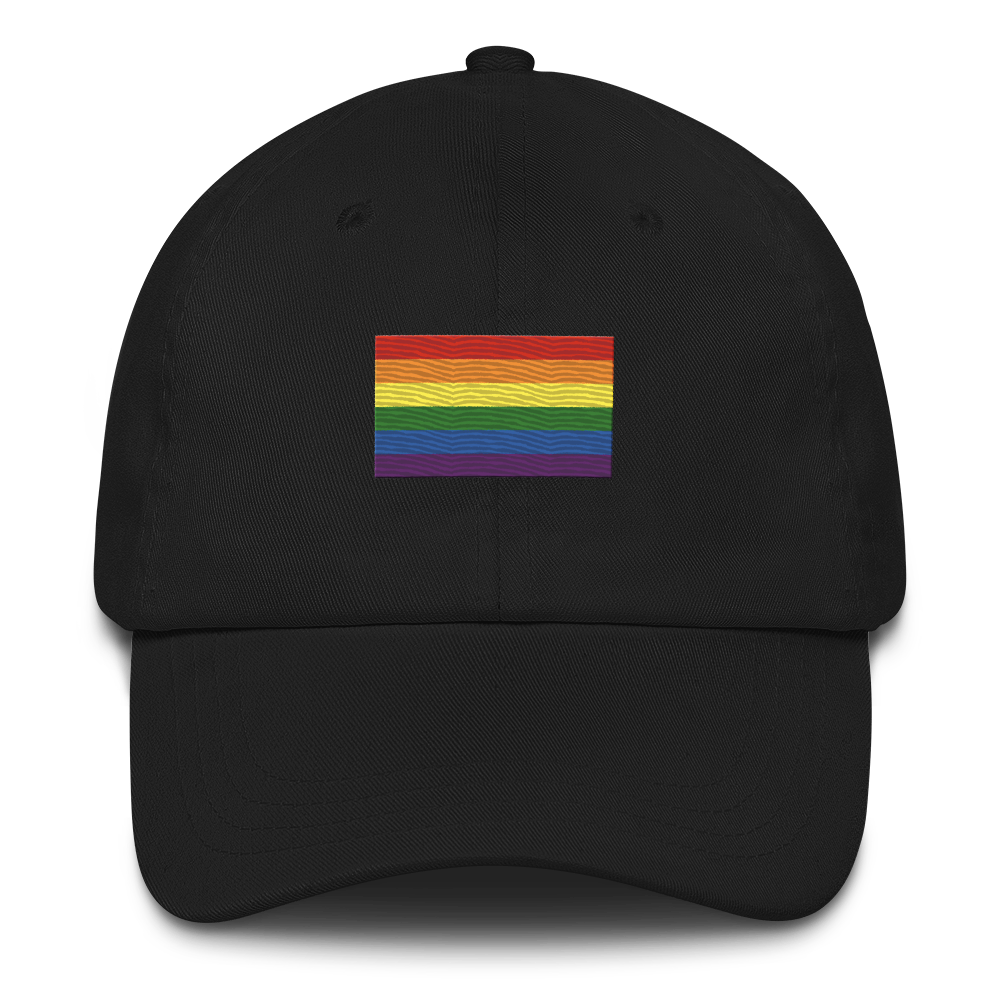 Pride Flag Embroidered Hat