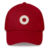 Embroidered Hat: Pangender Pride Ring Emblem Design