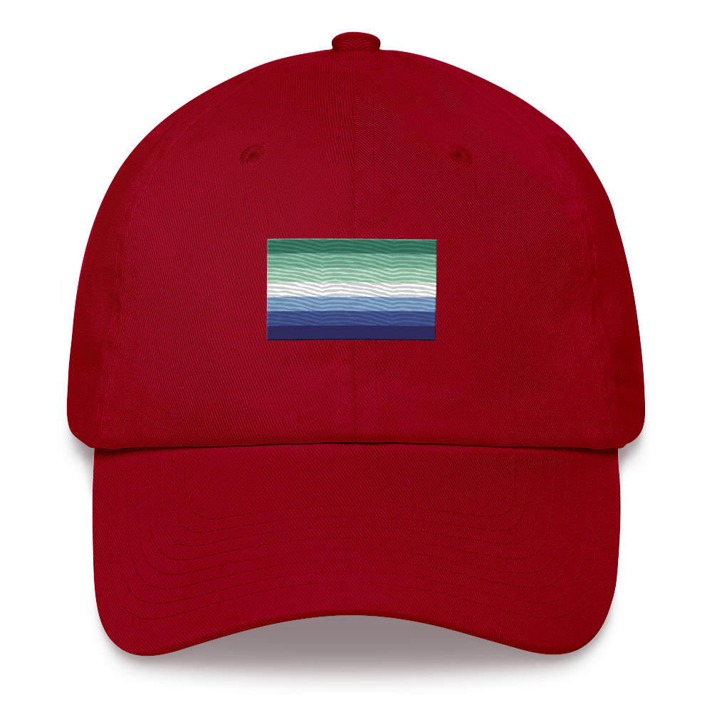 Gay Pride Flag Embroidered Hat
