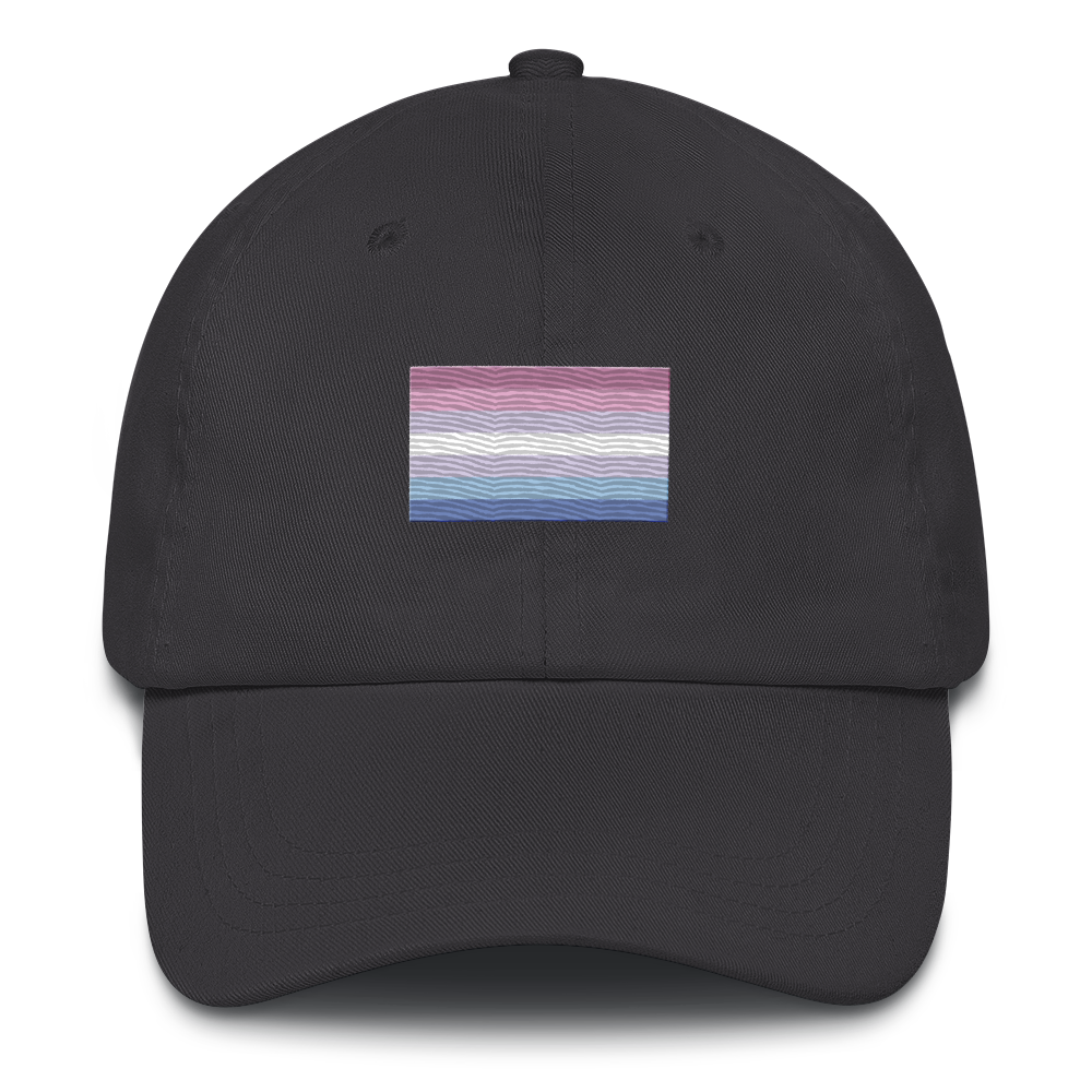 Bigender Pride Flag Embroidered Hat