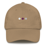 Embroidered Demisexual Hat: Pride Flag Horizontal Circle Design