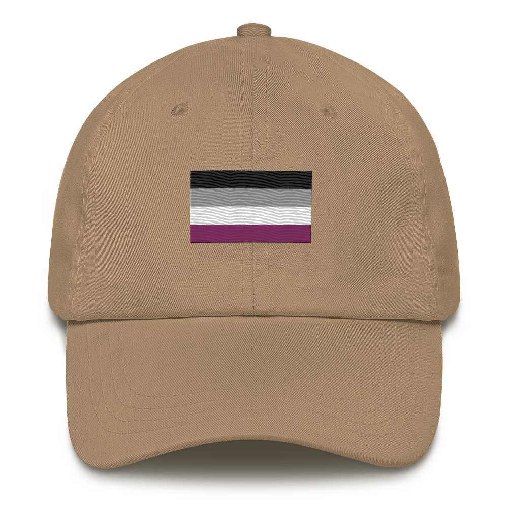 Asexual Pride Flag Embroidered Hat