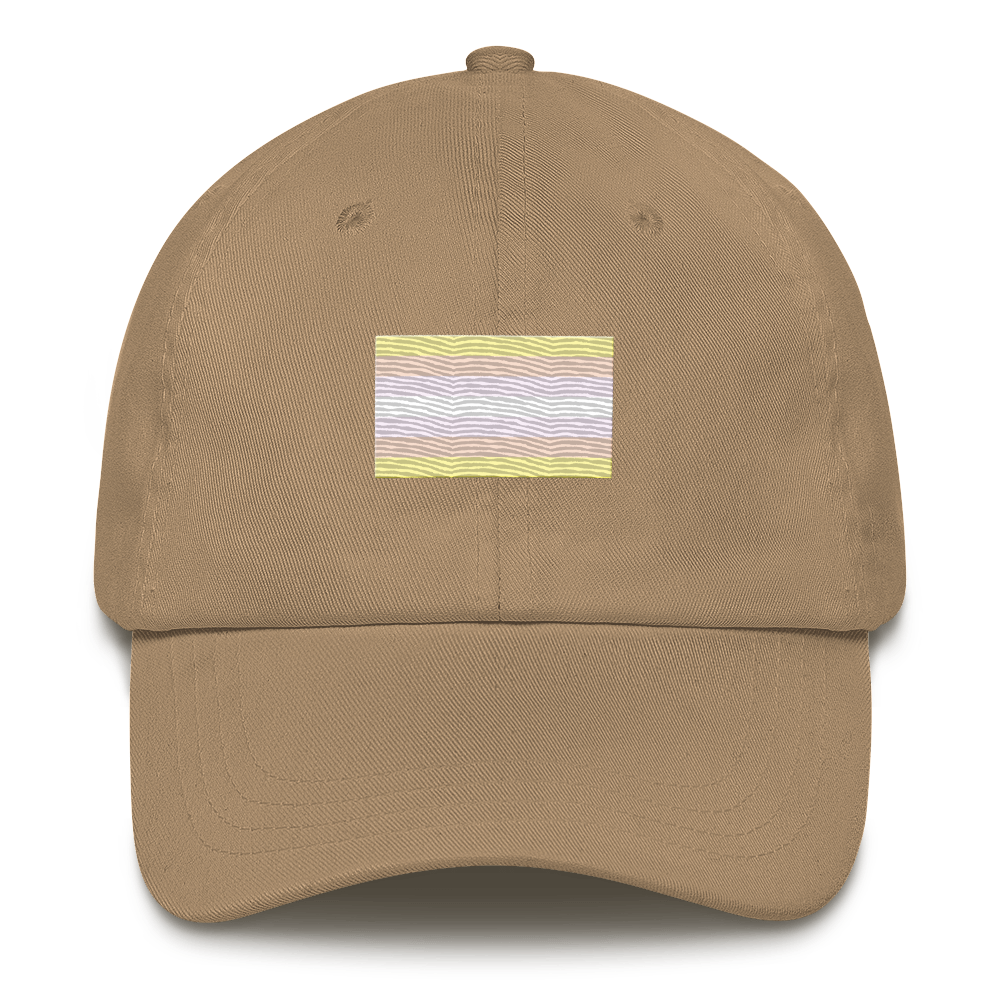 Pangender Pride Flag Embroidered Hat