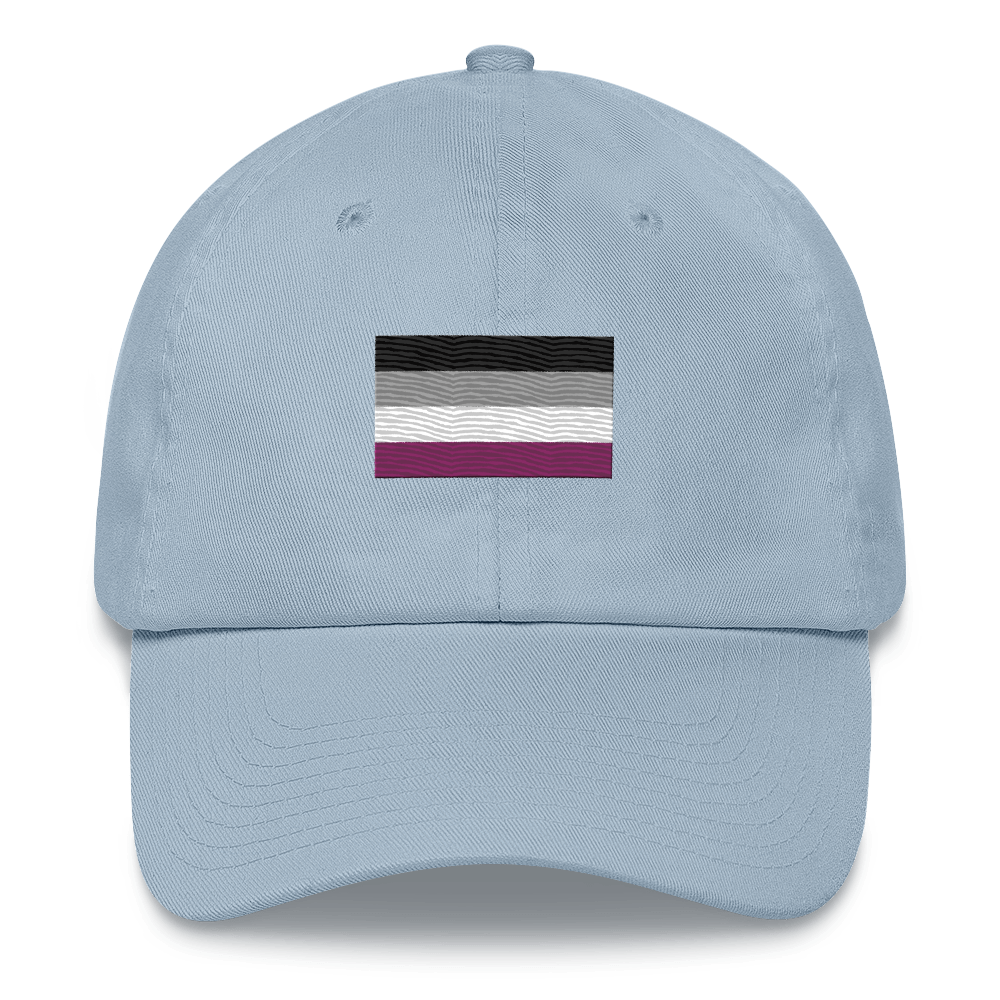 Asexual Pride Flag Embroidered Hat