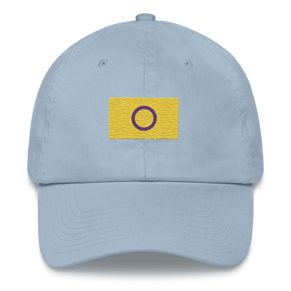 Intersex Pride Flag Embroidered Hat