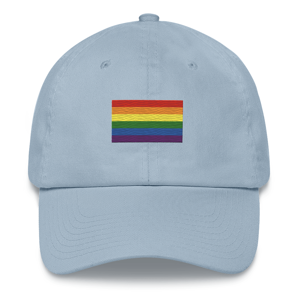Pride Flag Embroidered Hat