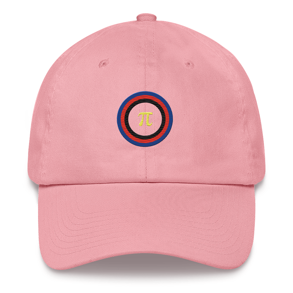 Embroidered Hat: Polyamory Pride Ring Emblem Design
