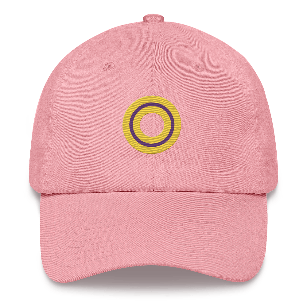 Embroidered Hat: Intersex Pride Ring Emblem Design