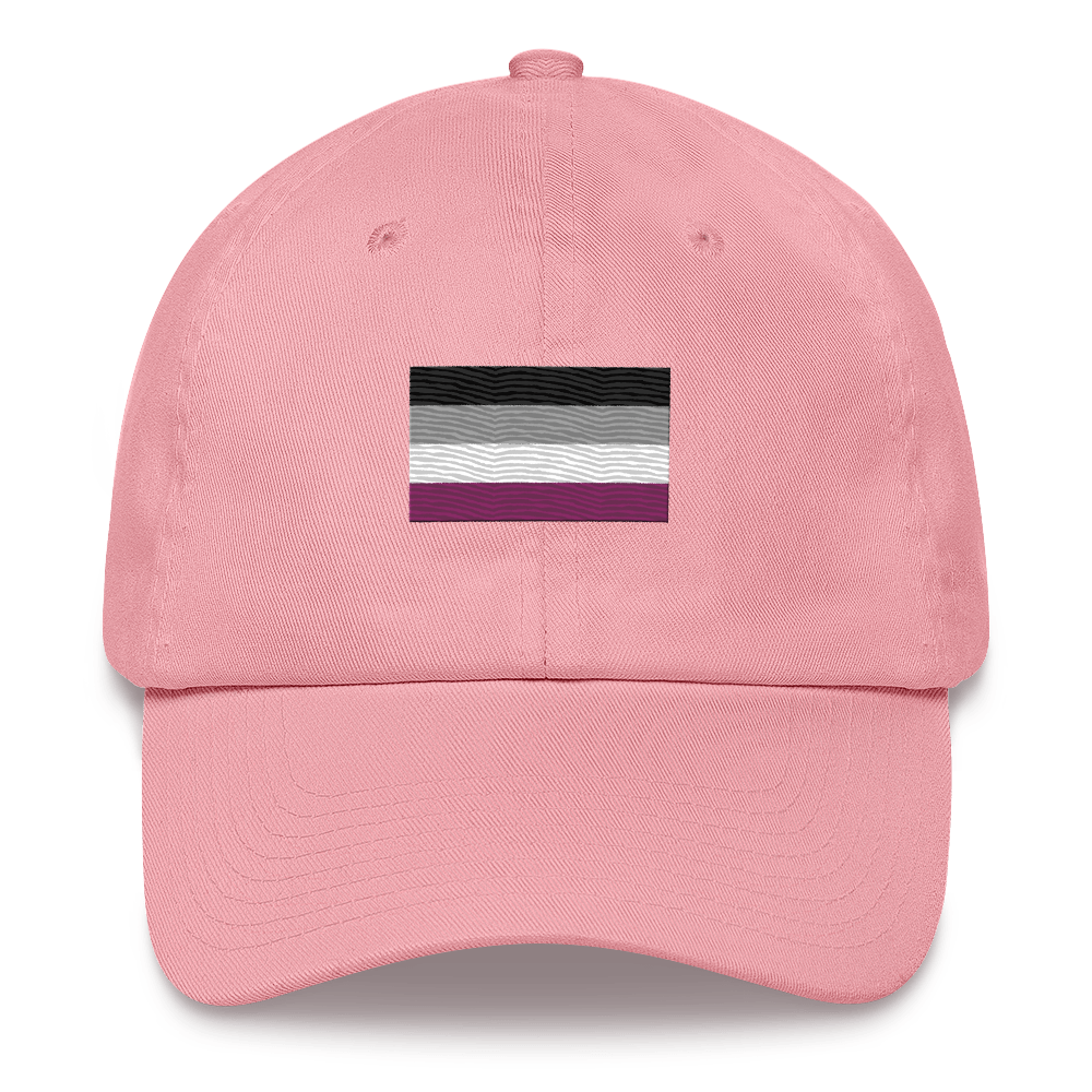 Asexual Pride Flag Embroidered Hat