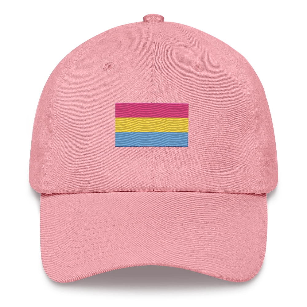 Pansexual Pride Flag Embroidered Hat