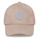 Embroidered Hat: Transgender Pride Ring Emblem Design