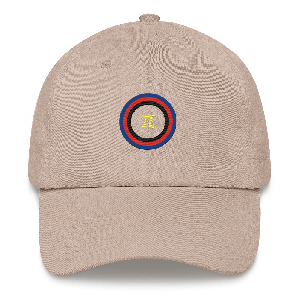 Embroidered Hat: Polyamory Pride Ring Emblem Design