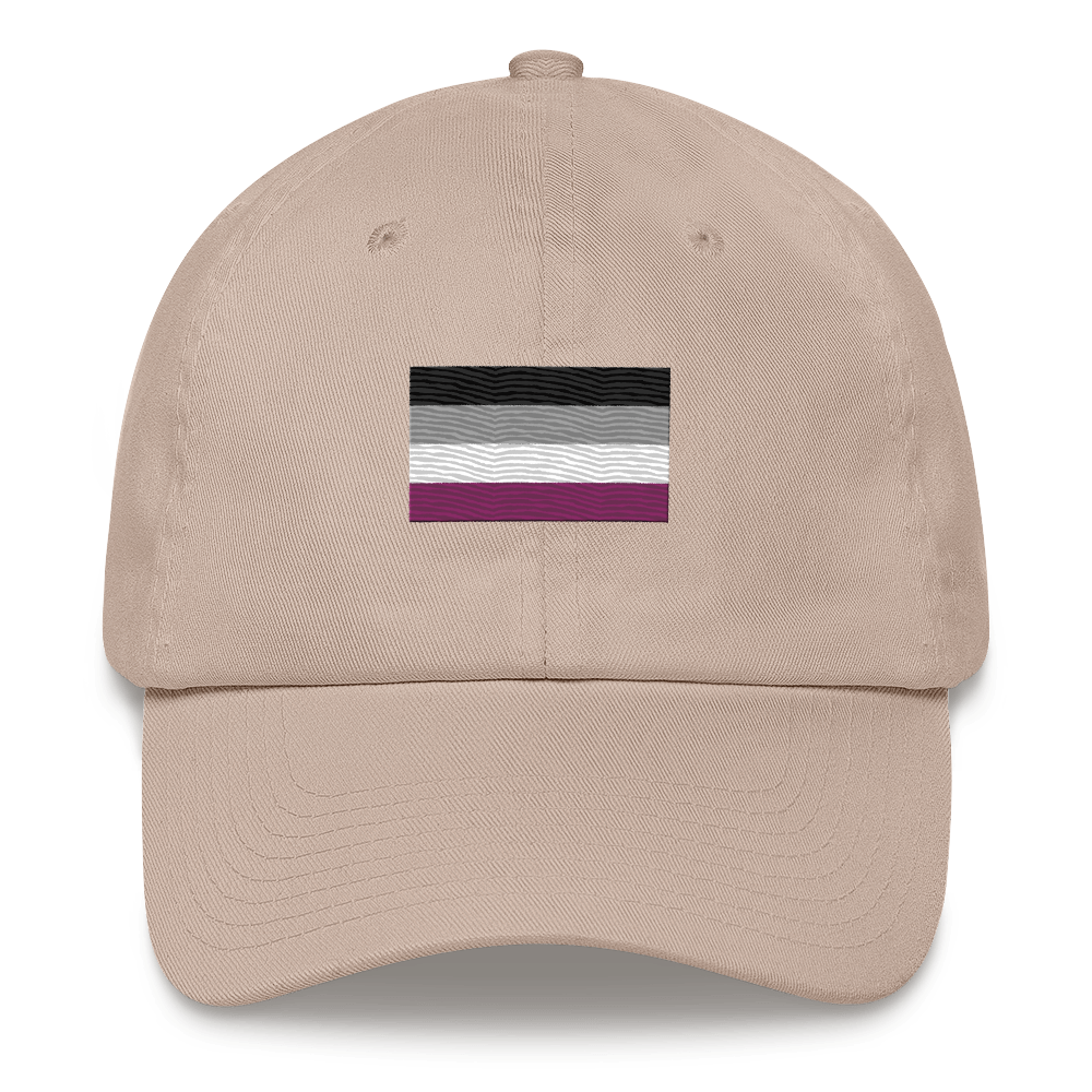 Asexual Pride Flag Embroidered Hat