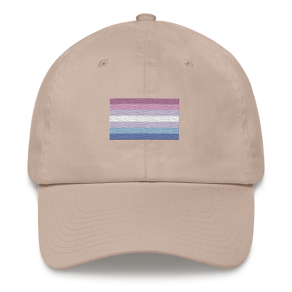 Bigender Pride Flag Embroidered Hat