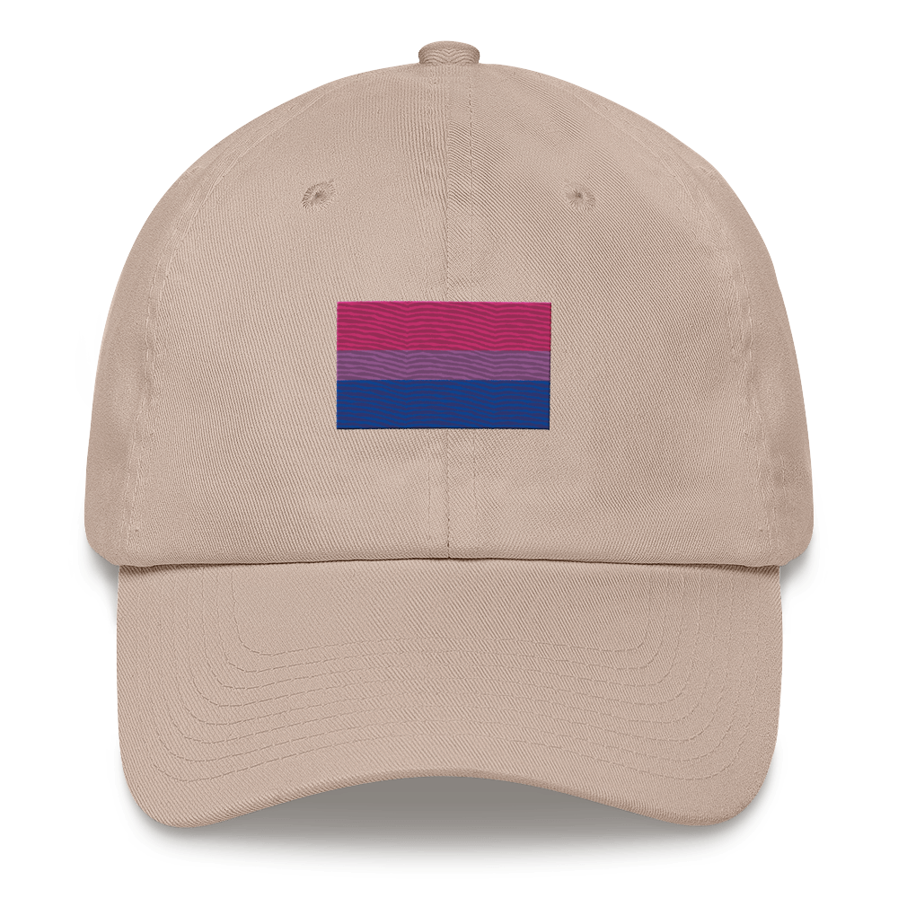 Bisexual Pride Flag Embroidered Hat
