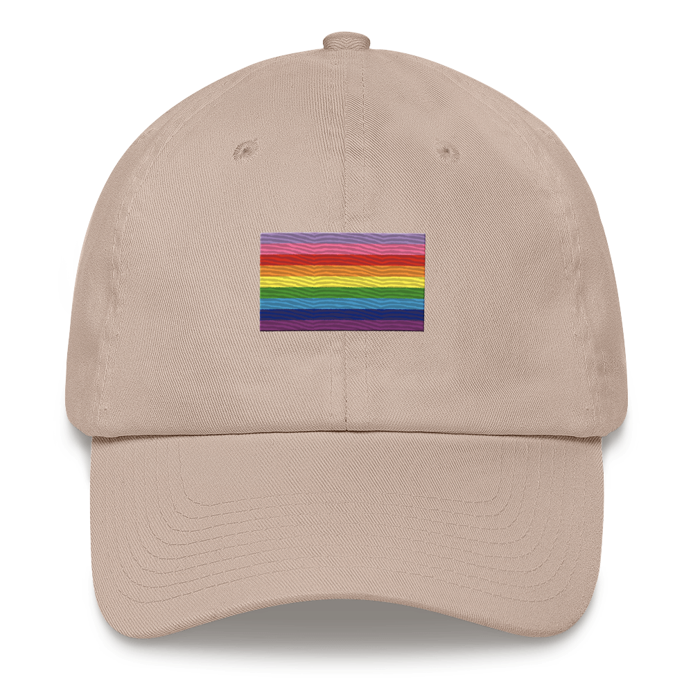 Gilbert Baker Pride Flag Embroidered Hat
