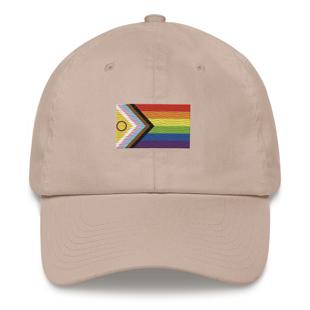 Intersex-Inclusive Pride Progress Pride Flag Embroidered Hat