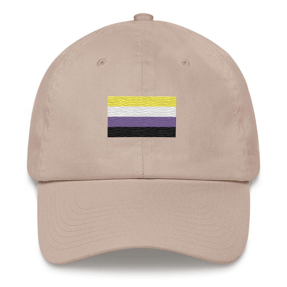 Nonbinary Pride Flag Embroidered Hat