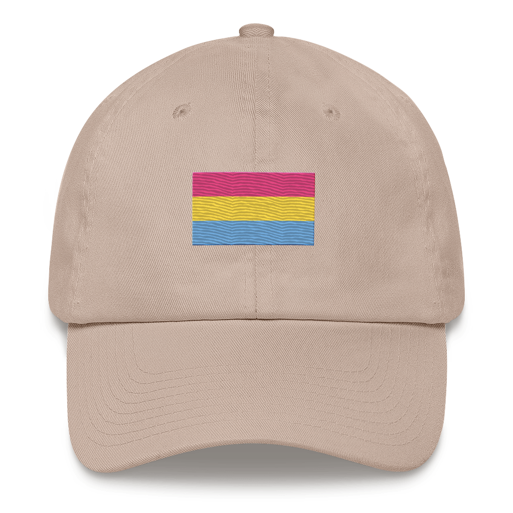 Pansexual Pride Flag Embroidered Hat