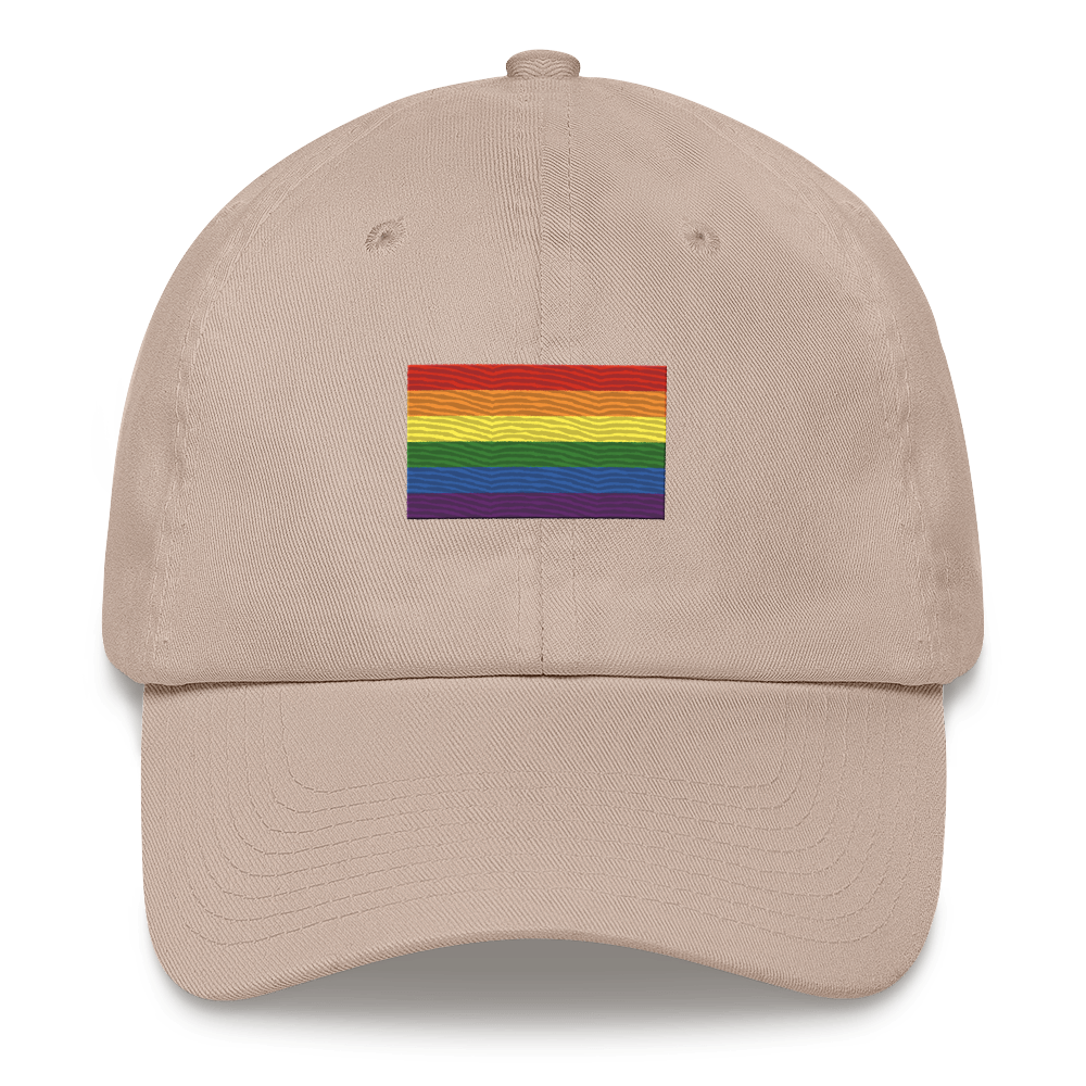 Pride Flag Embroidered Hat