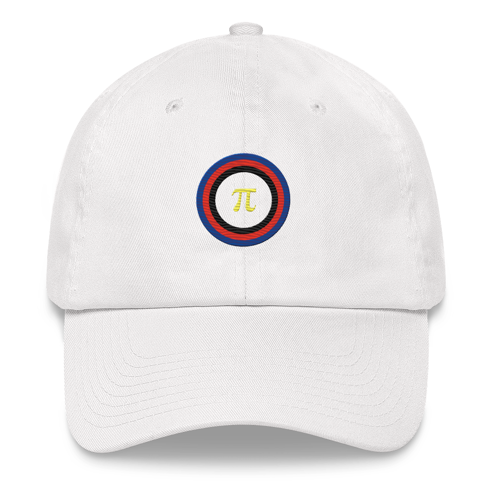 Embroidered Hat: Polyamory Pride Ring Emblem Design