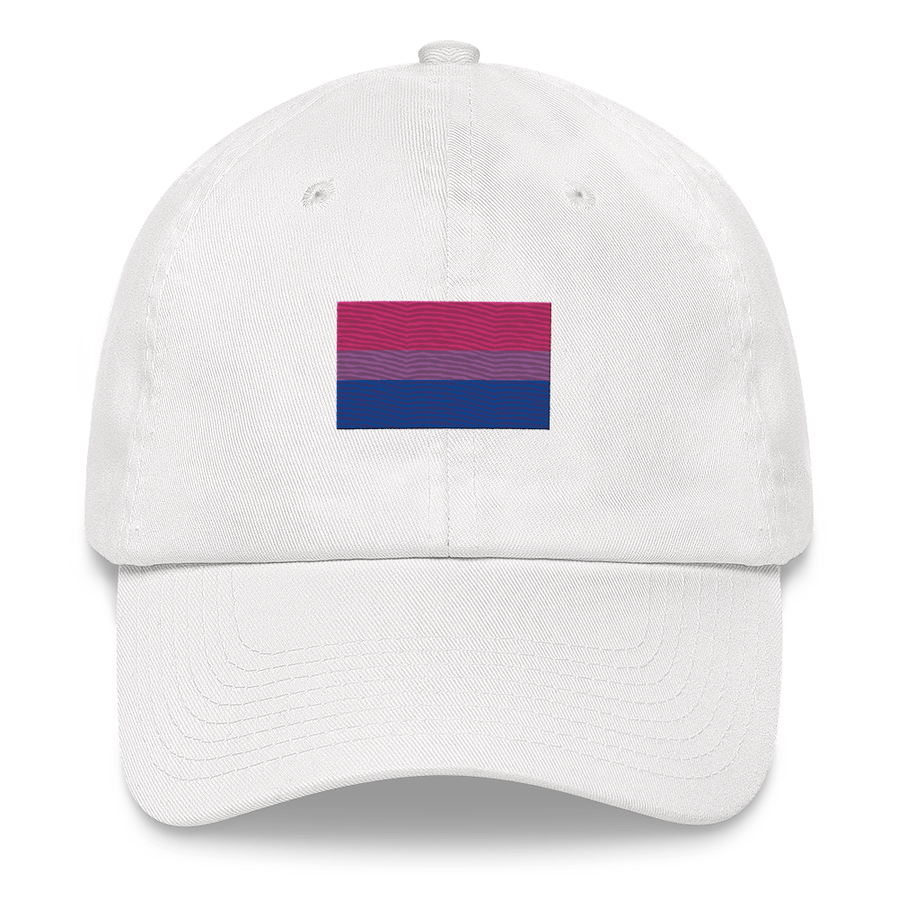 Bisexual Pride Flag Embroidered Hat