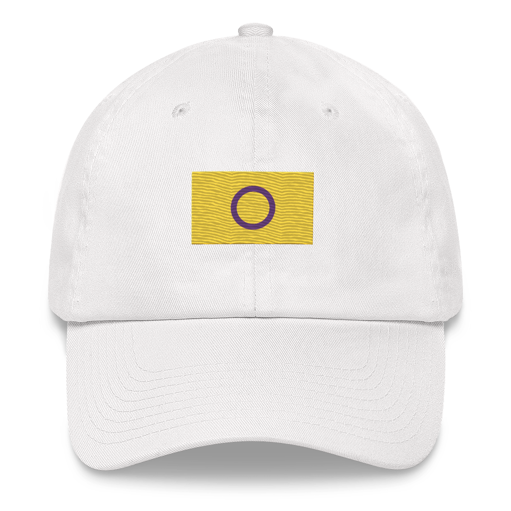 Intersex Pride Flag Embroidered Hat