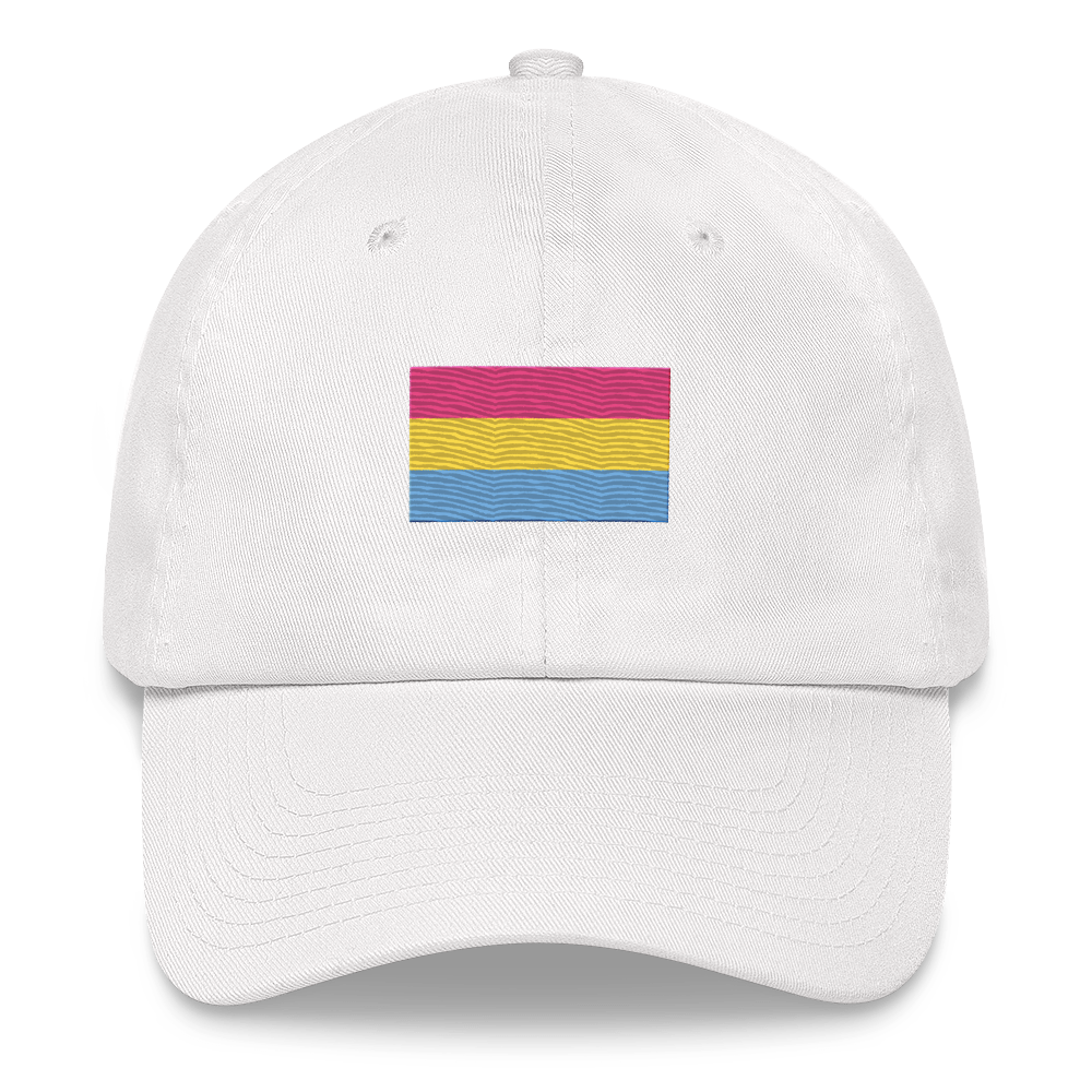 Pansexual Pride Flag Embroidered Hat
