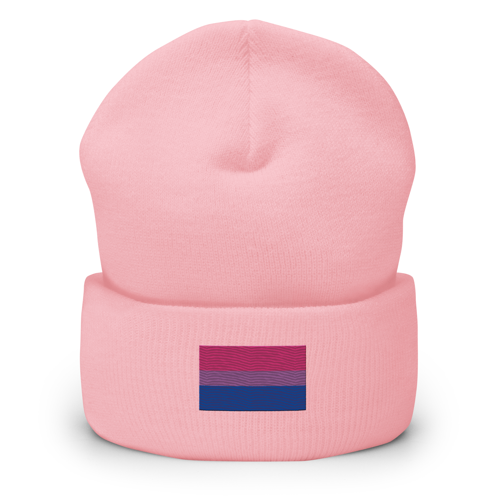 Bisexual Pride Flag Embroidered Beanie