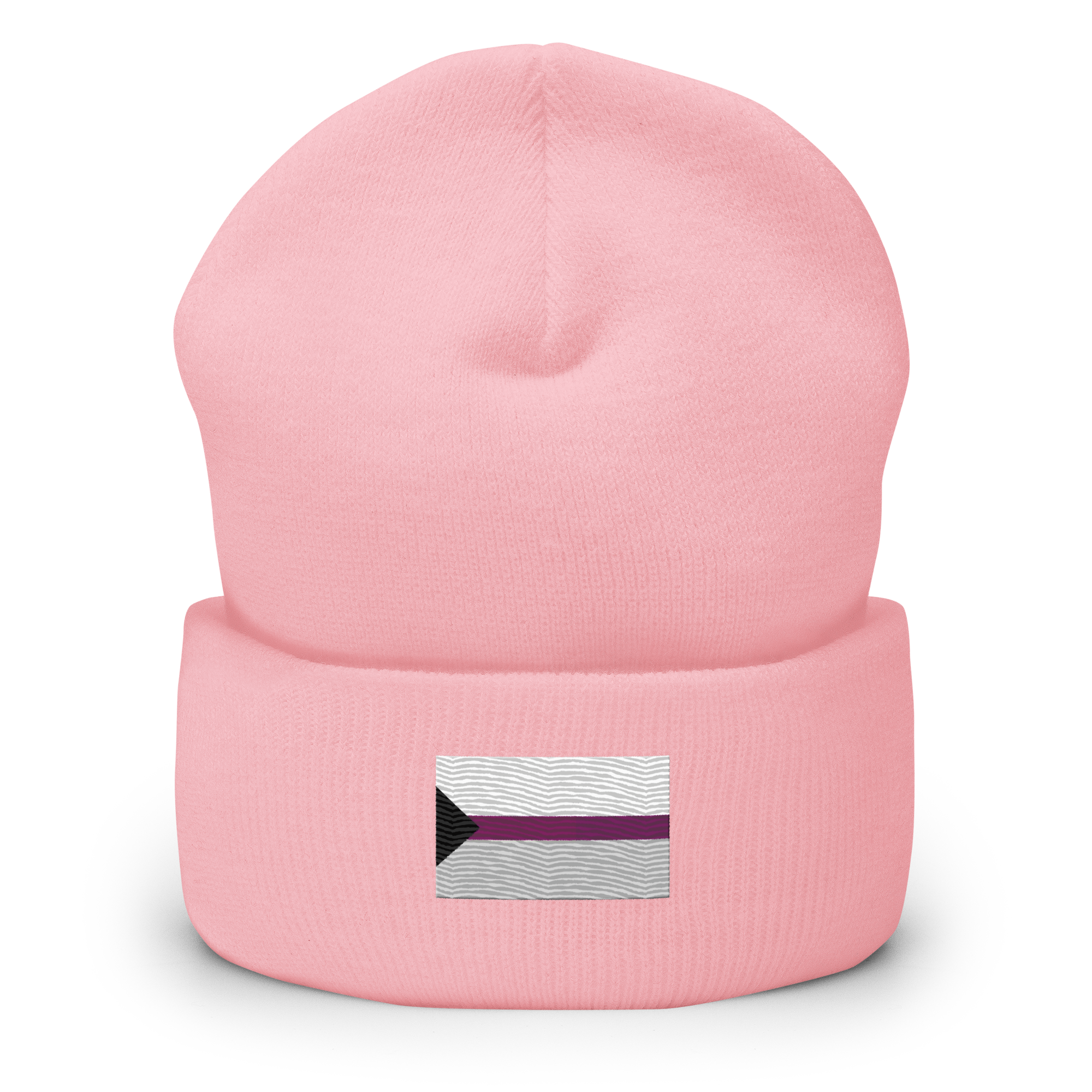 Demisexual Pride Flag Embroidered Beanie