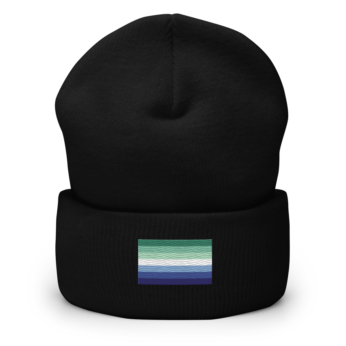 Gay Pride Flag Embroidered Beanie