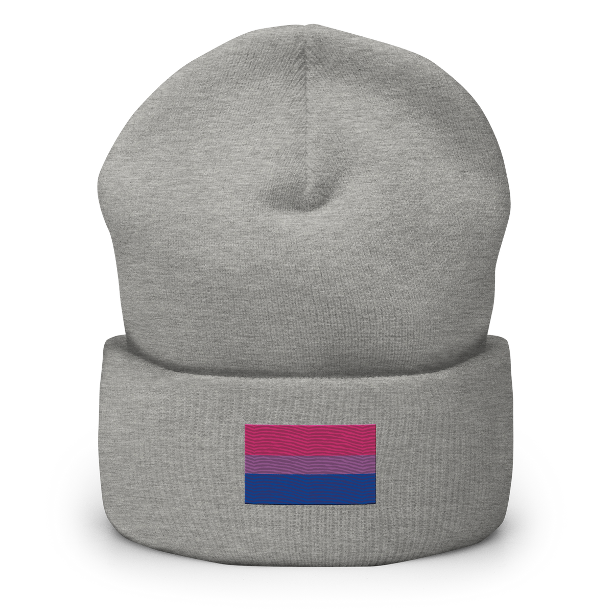 Bisexual Pride Flag Embroidered Beanie