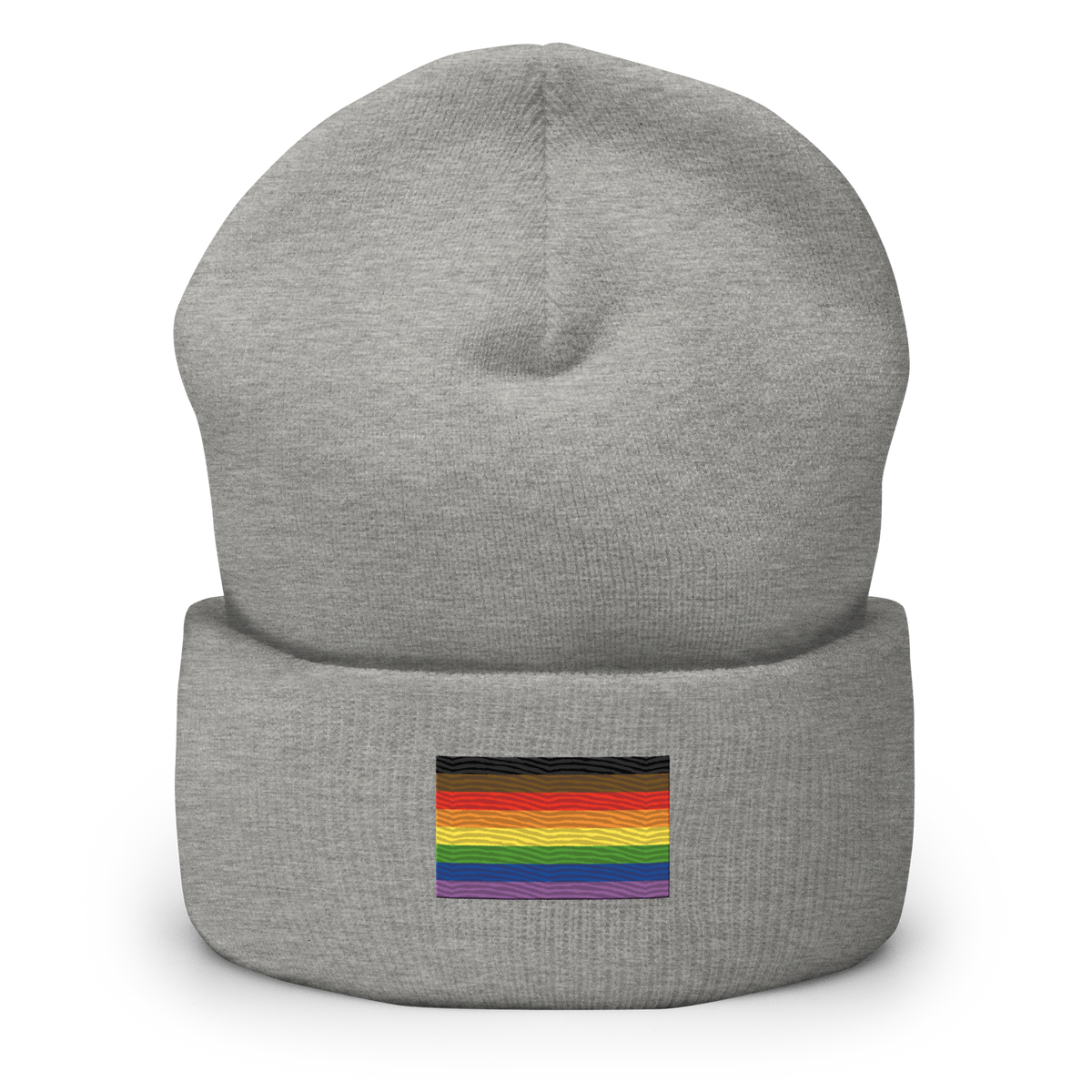 Philly Pride Flag Embroidered Beanie